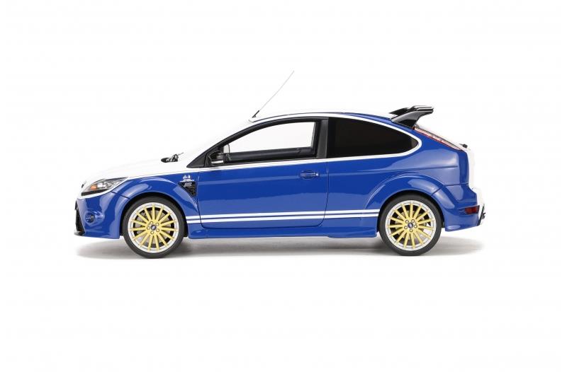 2010 Ford Focus MK2 RS Le Mans Blue and White 1:18 Scale Otto Mobile OT1010