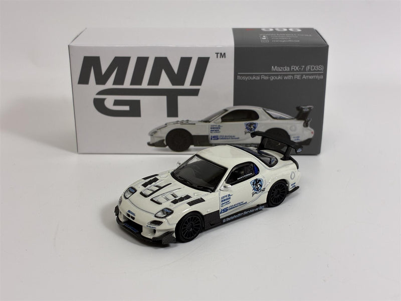 Mazda RX-7 FD3S Itosyoukai Rei-gouki with RE Amemiya RHD 1:64 Mini GT MGT00996R