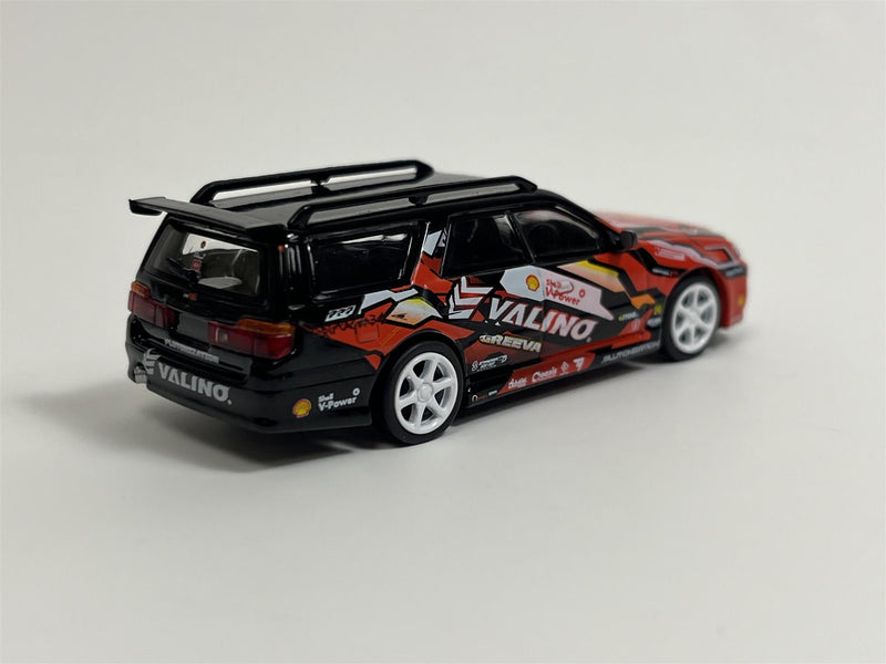 Nissan Shell Valino Stagea R34 Pluto MOK Driftagea 34 1:64 Pop Race PR640038