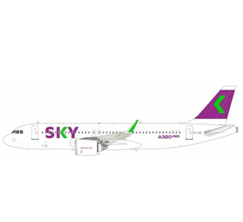Sky Airline Airbus A320-251N CC-AZC El Aviador 1:200 Inflight200 IFEAVAZC