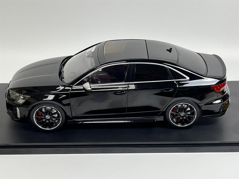 Audi RS3 Limousine 2022 Black 1:18 Scale IXO Models MCG18550