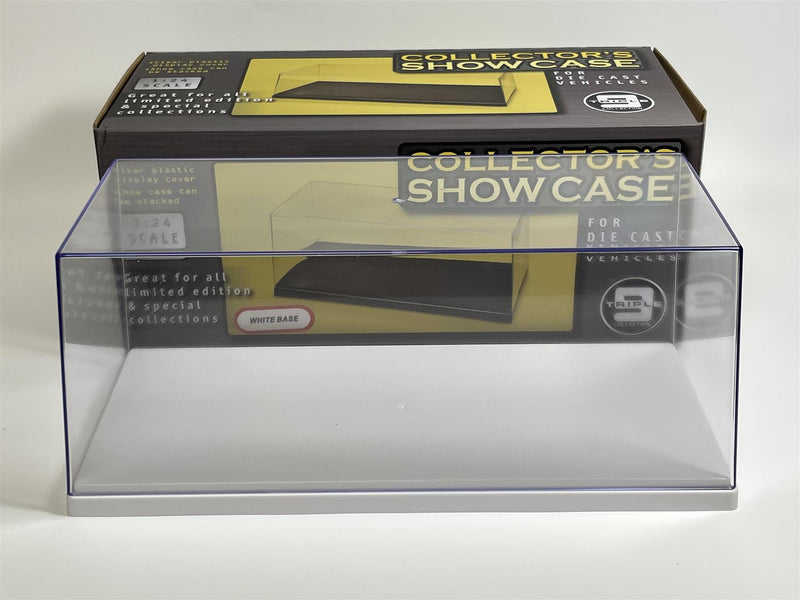 Display Case White Base Stackable 1:24 Scale Triple 9 249906