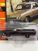 1967 Chevy El Camino Tuxedo Black 1:64 Scale Johnny Lightning JLCG028B