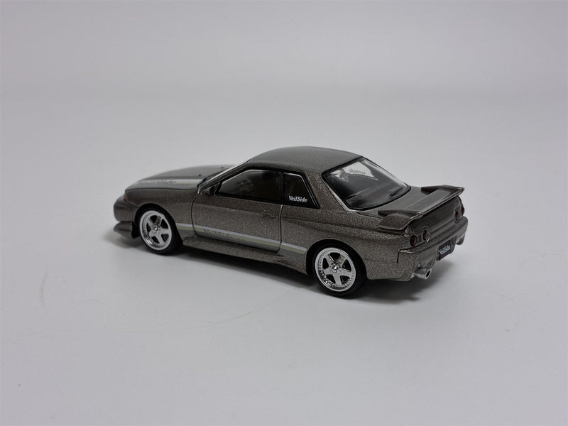 Nissan Skyline GTR R32 VeilSide Combat C1 Grey RHD 1:64 Mini GT MGT00971R