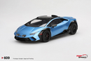 a blue sports car on a white background