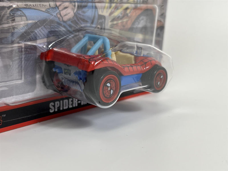 Marvel Hot Wheels Super Mobile The Amazing Spiderman Real Riders FLD31