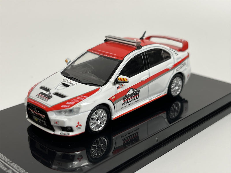 Mitsubishi Lancer Evolution X Pikes Peak Safety Car 1:64 Scale Tarmac Works
