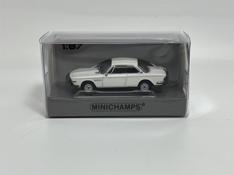 BMW 2800 CS 1968 White 1:87 Minichamps 870020024