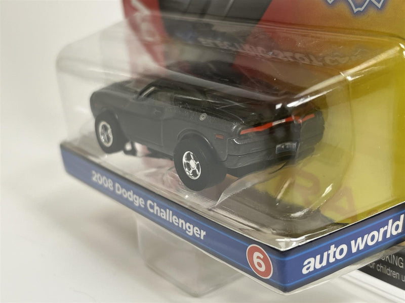 2008 Dodge Challenger Grey HO Scale Slot Car X Traction Auto World SC368-6