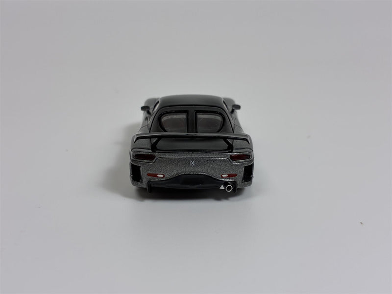 Mazda RX-7 VeilSide Fortune7 Grey LHD 1:64 Scale Mini GT MGT01057L