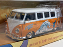 Stitch Figure and 1961 Volkswagen Bus 1:24 Scale Jada 36340