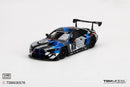 a blue and black toy car
