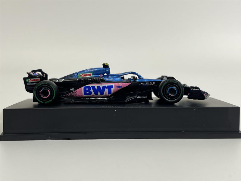 Pierre Gasly Alpine A523 BWT Alpine F1 Team 7th Monaco GP 2023 1:64 Spark Y283