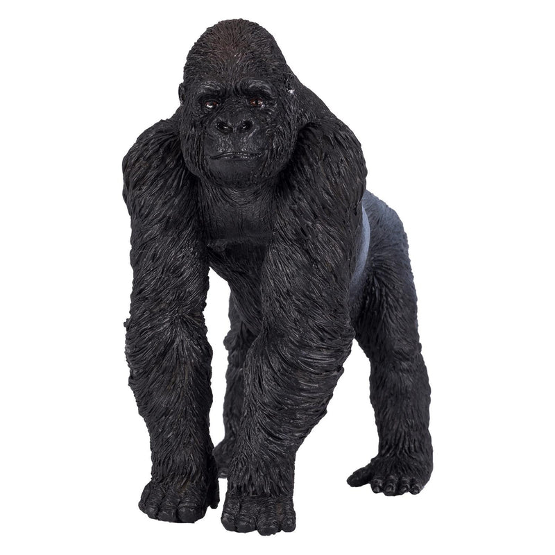 Gorilla Male Silverback Wildlife Toy Figure 8.5 cm Height Approx Mojo Fun 381003