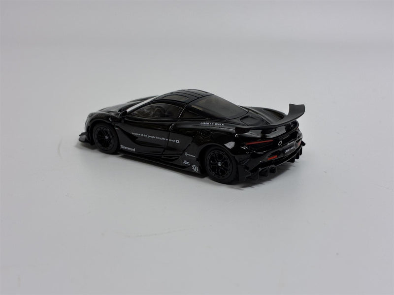 McLaren 720S LB Works Black LHD 1:64 Scale Mini GT MGT00777L