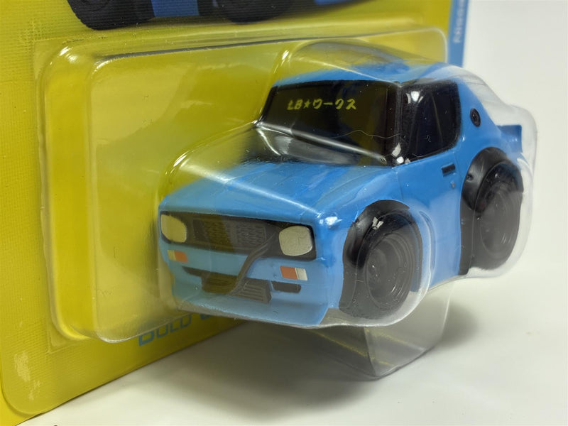 Nissan Skyline Kenmeri Liberty Walk Baby Blue Qube Carz 6cm QZ00101BL