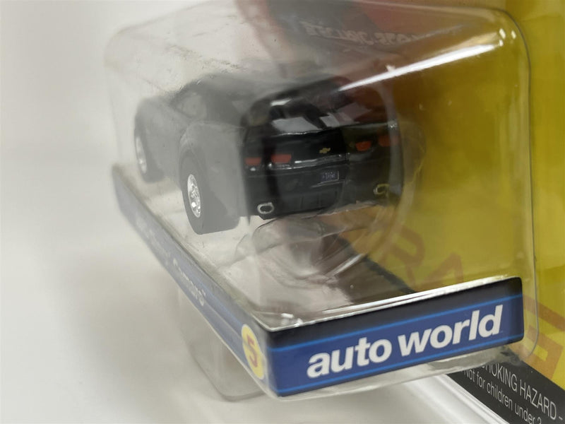 2010 Chevy Camaro Black HO Scale Slot Car X Traction Auto World SC373-5