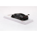 a black car on a white surface