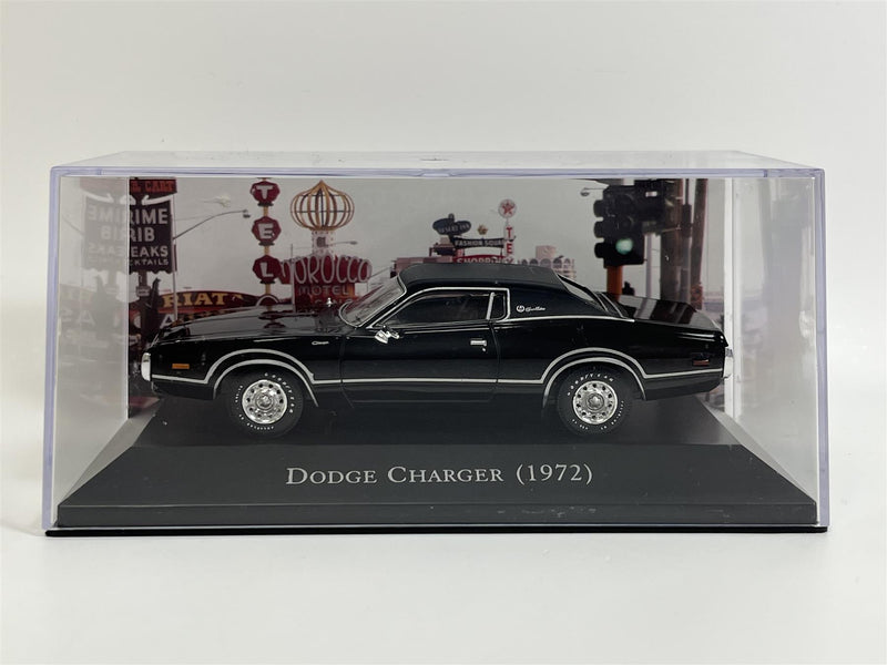 Dodge Charger Coupe 1972 Black 1:43 American Car Collection MAG PP10