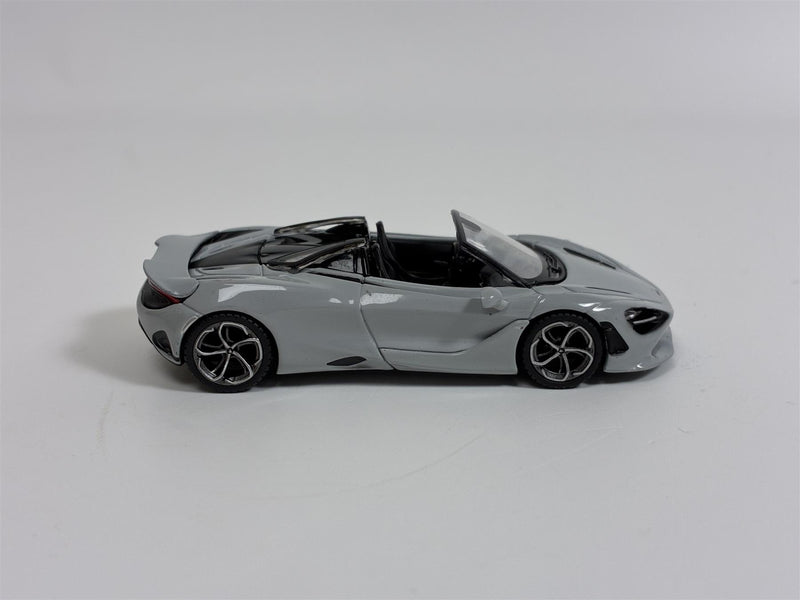 McLaren 750S Spider Cirrus Grey LHD 1:64 Scale Mini GT MGT00973L
