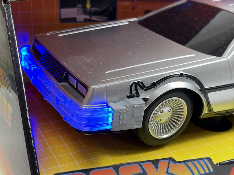 Back To The Future Time Machine RC Silver 1:16 Scale Jada 253256004