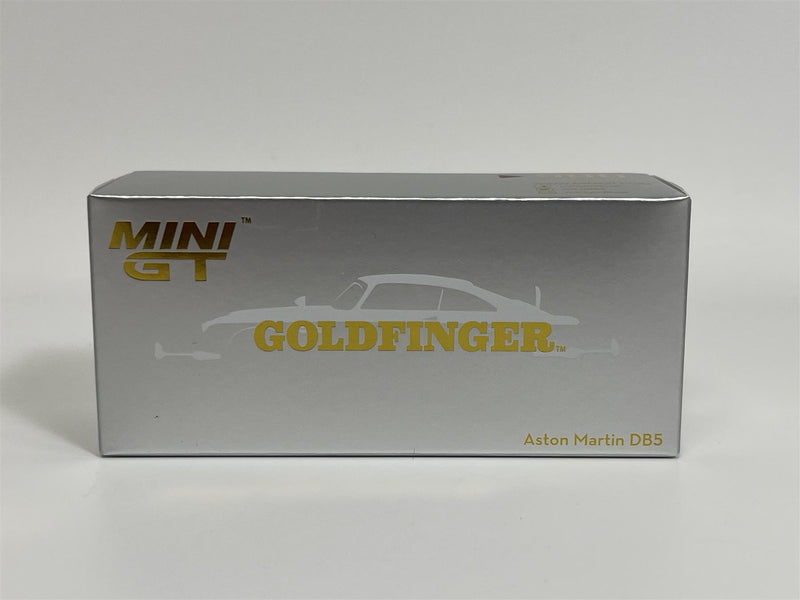 James Bond 007 Goldfinger Aston Martin DB5 English Version 1:64 Mini GT MGT00900-007E