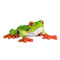 Red Eyed Tree Frog Wildlife Toy Figure 5 cm Length Approx Mojo Fun 387299