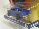 1955 Chevy Bel Air Blue HO Scale Slot Car X Traction Auto World SC373-4