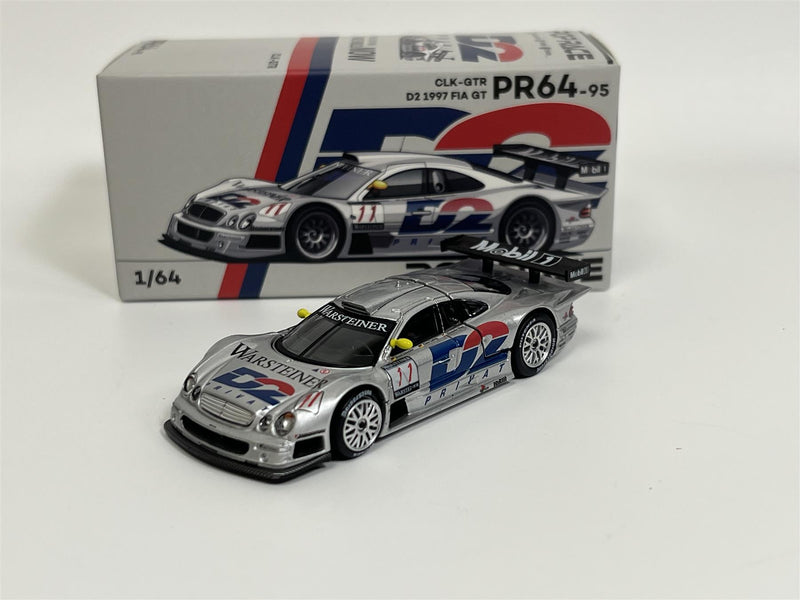 Mercedes Benz CLK AMG GTR 1997 FIA GT D2 Privat 1:64 Scale Pop Race PR640095