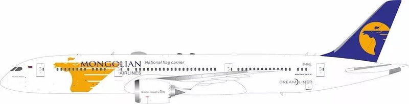 Miat Mongolian Airlines Boeing 787-9 Dreamliner EI-MGL 1:200 Inflight200 IF789OM0625