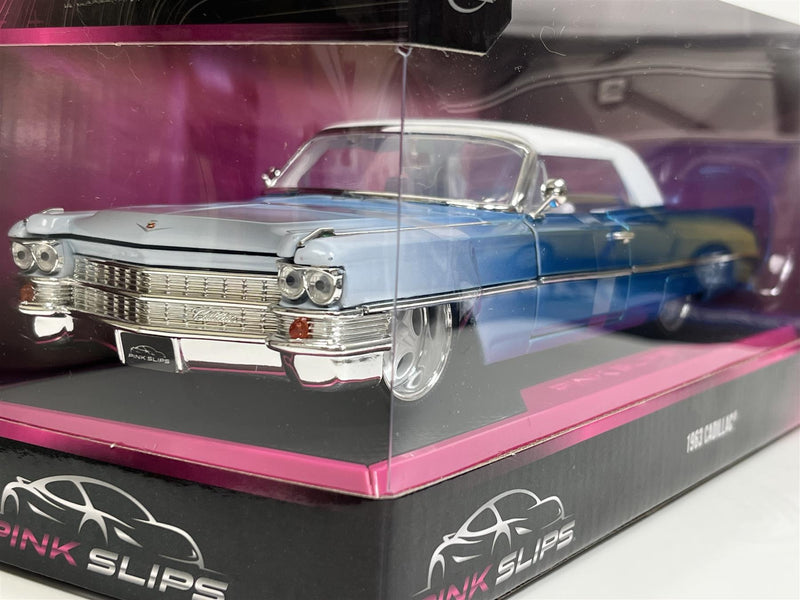 Cadillac 1963 Pink Slips 1:24 Scale Jada 253293009