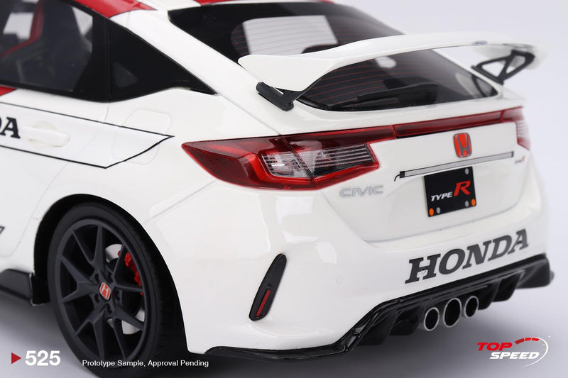 Honda Civic Type R No.1 2023 Pace Car 1:18 Scale TSM TS0525