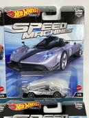 Speed Machines 4 Car Set Hot Wheels Real Riders FPY86 977A