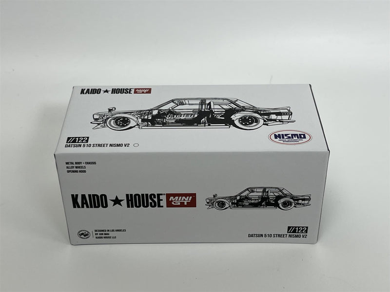 Datsun 510 Street Nismo V2 1:64 Kaido House Mini GT KHMG122