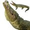 Crocodile With Articulated Jaw Wildlife Toy Figure 14.5 cm Length Approx Mojo Fun 387162