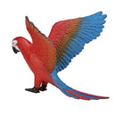 Parrot Bird Toy Figure 9.5 cm Length Approx Mojo Fun 387263