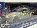 Mechagodzilla Figure and 2009 Nissan GT-R R35 Ben Sopra 1:24 Scale Jada 36285