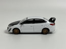 Toyota GR Vios White 1:64 Scale Pop Race PR640094