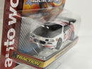 1995 Mitsubishi Eclipse White Red HO Scale Slot Car X Traction Auto World SC378-3