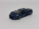 Jaguar C-X75 Blue LHD 1:64 Scale Mini GT MGT00884L