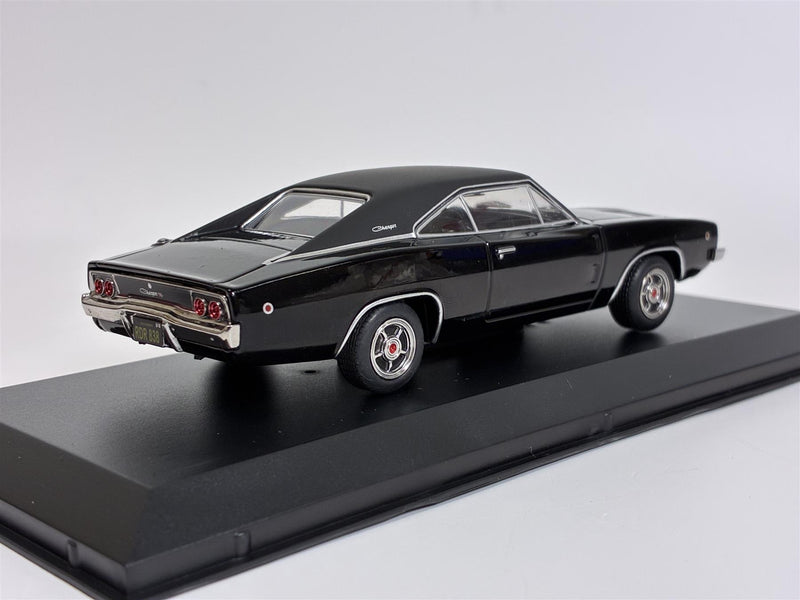 Steve McQueen Bullitt 1968 Dodge Charger R/T Black 1:43 Scale Greenlight 86432