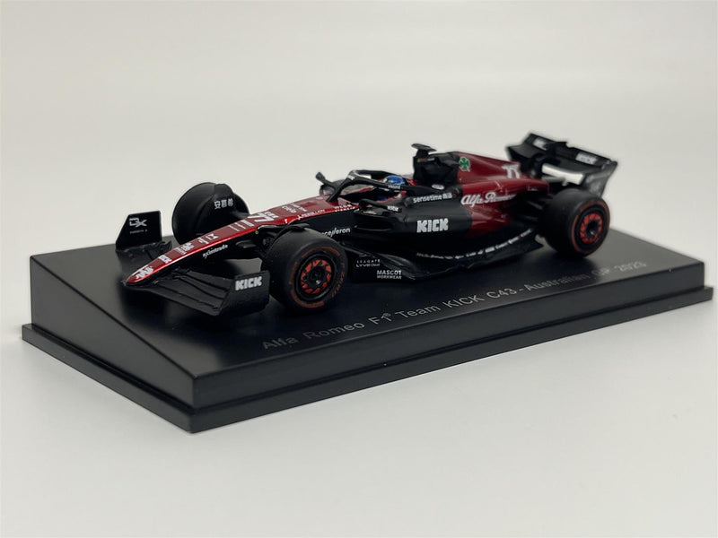 Valtteri Bottas Alfa Romeo F1 Team Kick C43 Australian GP 2023 1:64 Sparky Y281