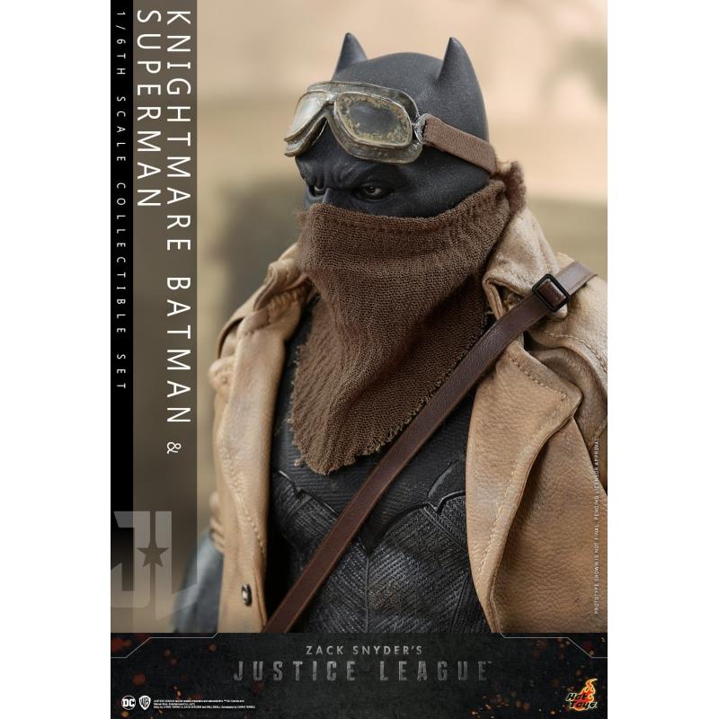 Zack Snyders Justice League Knightmare Batman and Superman 1:6 Hot Toys 908013