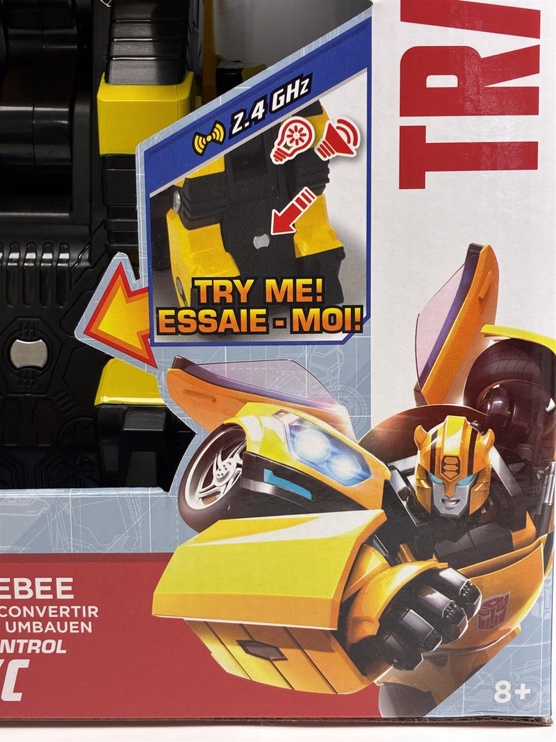 Transformers Bumblebee Converting Remote Control RC 32cm Standing Jada 36112