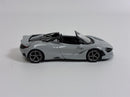 McLaren 750S Spider Cirrus Grey RHD 1:64 Scale Mini GT MGT00973R