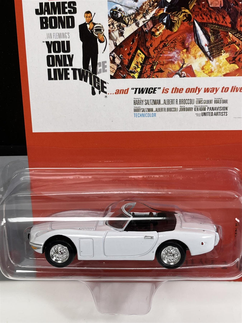 James Bond 007 You Only Live Twice Toyota 2000GT 1967 1:64 Johnny Lightning JLPC002