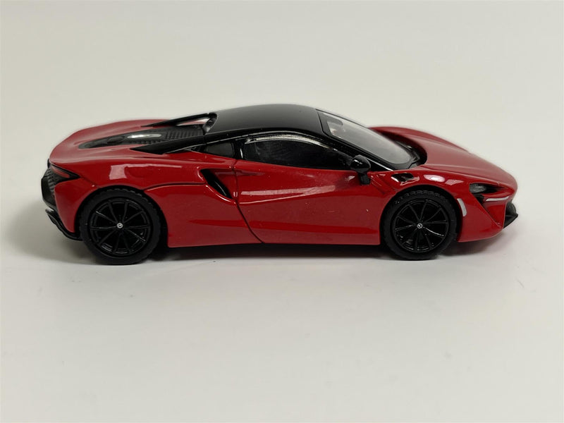 McLaren Artura Vermillion Red LHD 1:64 Scale Mini GT MGT00532L