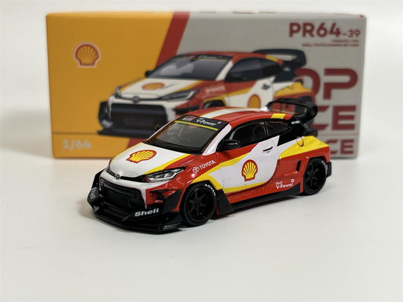 Toyota Pandem GR Yaris Shell 1:64 Scale Pop Race PR640039