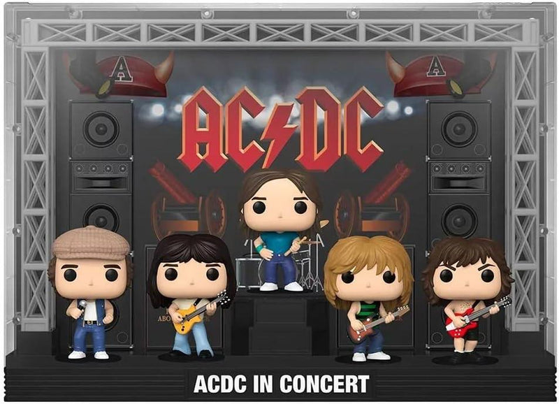 AC/DC In Concert 5 Vinyl Figure Set Deluxe Pop Moment 02 68393