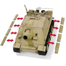 a model of a tank